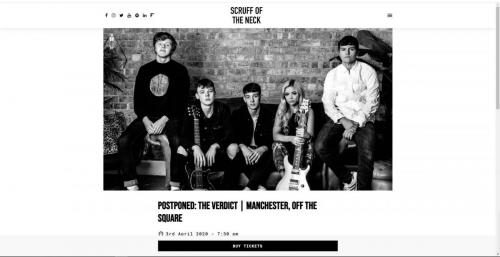 The Verdict featured on Scruff of the Neck