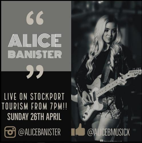 Alice Banister promotional artwork