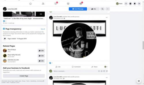 Luca Zuccotti on his Facebook page